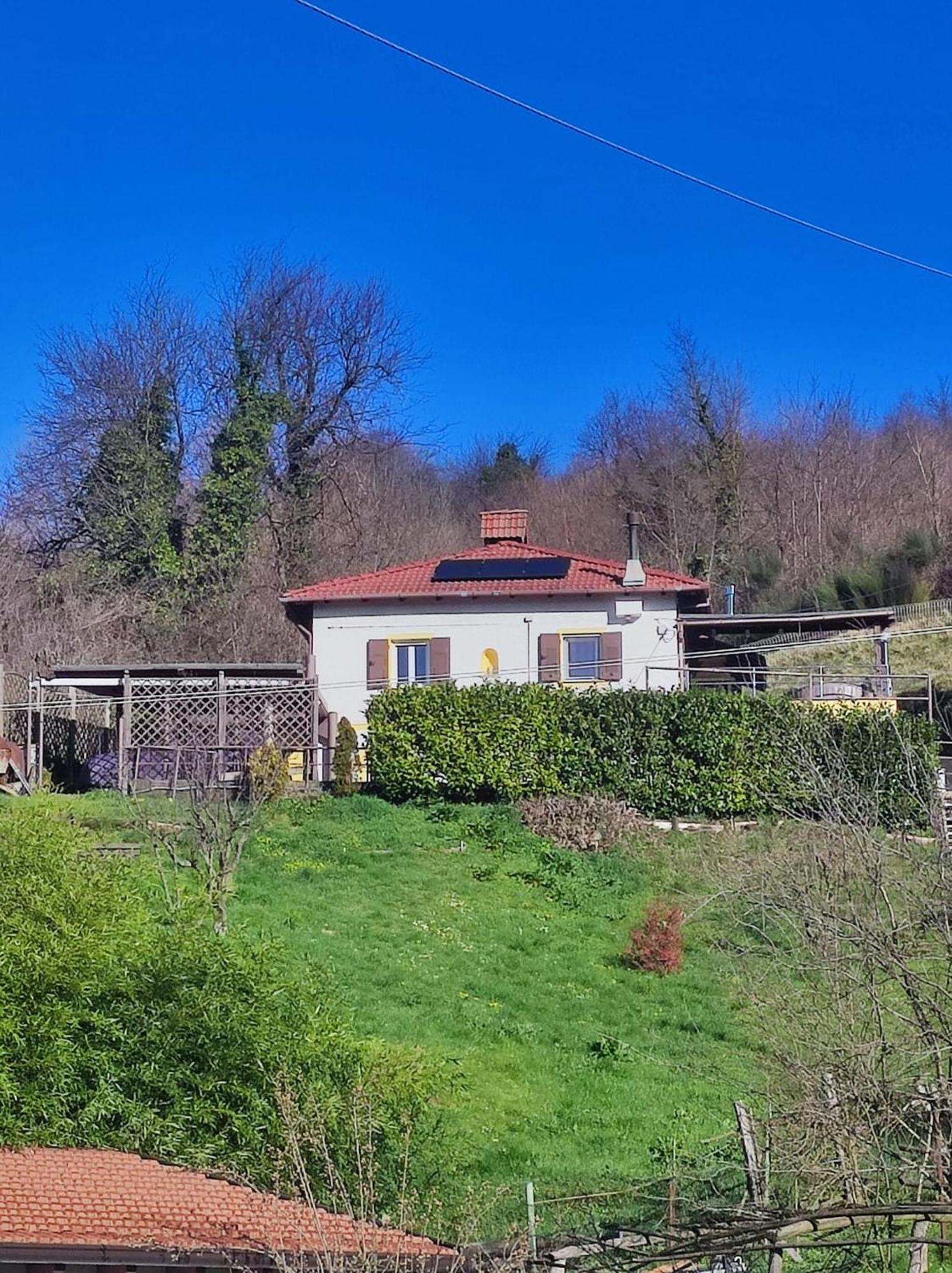 La Casa Nel Bosco Ronco Scrivia Exterior foto